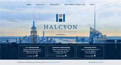 Desktop Screenshot of halcyonllc.com
